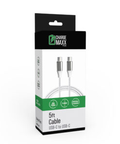 Alternative view of 5FT USB-C to USB-C to CABLE