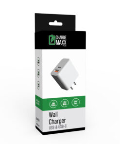 Alternative view of USB-A & USB-C HOME CHARGER