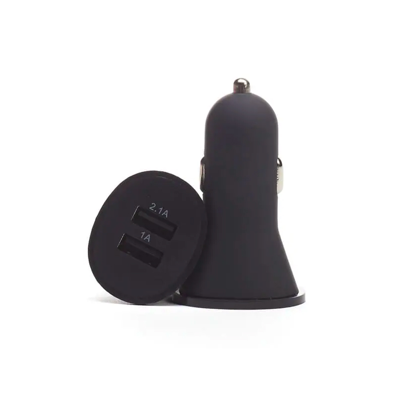DUAL PORT USB CAR CHARGER 2.4AMP
